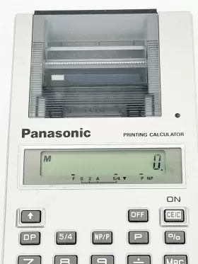 JE-612P PANASONIC Handheld Printing Calculator #2