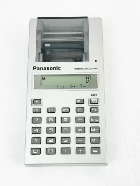 JE-612P PANASONIC Handheld Printing Calculator