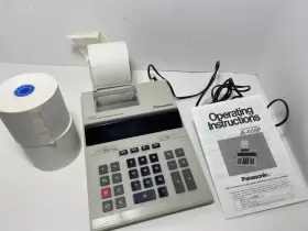 JE-658P PANASONIC Ac Desk Top Calculator Paper Box #2