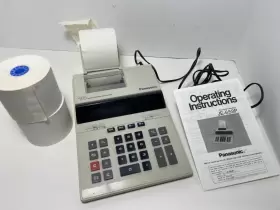 JE-658P PANASONIC Ac Desk Top Calculator Paper Box #3
