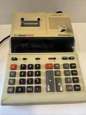 JE-680P PANASONIC Printing Calculator
