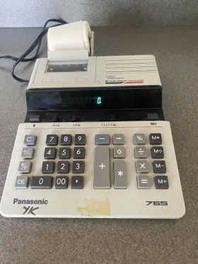 JE-765P PANASONIC Calculator Printer