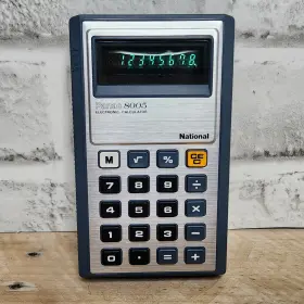 JE-8005 PANASONIC Panac Calculator Box Manual