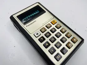 JE-8005U PANASONIC Pocket Calculator #3