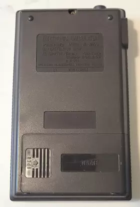 JE-8220U PANASONIC Pocket Handheld Calculator #2