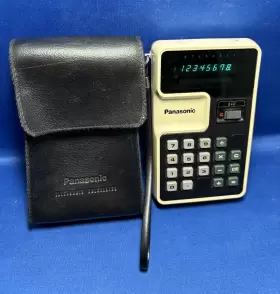 JE-840U PANASONIC Calculator Space Age Display