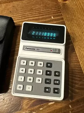 JE-883U PANASONIC Electric Calculator #3