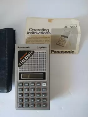 JE72OU PANASONIC Compuvoice Talking Calculator #2