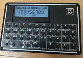HP15 PAXER Scientific Calculator Assembled Clone Backlight