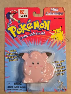 66140 POKEMON Clefairy Mini Calculator Toy Island