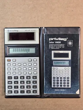 100SR PRIVILEG Solar Scientific Calculator Pocket Great