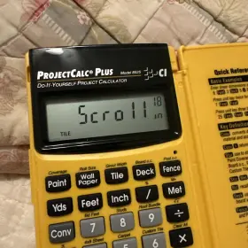 8525 PROJECTCALC Calculator Calculated #3