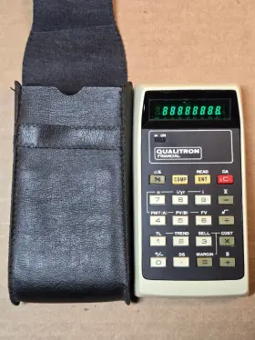 1445 QUALITRON Slide Rule Calculator Great