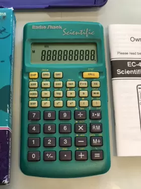 EC-4038 RADIOSHACK Scientific Calculator Box #2