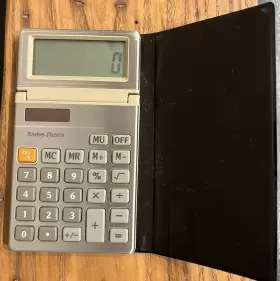 EC-447 RADIOSHACK Calculator Dual Solar Battery #3