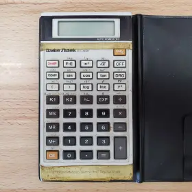 099-1 RADIOSHACK Radio Scientific Calculator #2