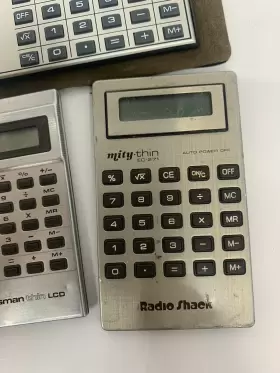 219X RADIOSHACK Lc Calculator Unisonic Mity Radio #2