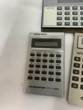 219X RADIOSHACK Lc Calculator Unisonic Mity Radio #3