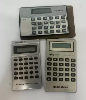 219X RADIOSHACK Lc Calculator Unisonic Mity Radio