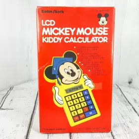 60-2326 RADIOSHACK Radio Mickey Mouse Kiddy Calculator Lcd
