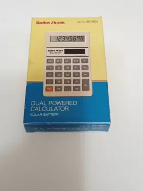 65-450B RADIOSHACK Radio Calculator Boxed