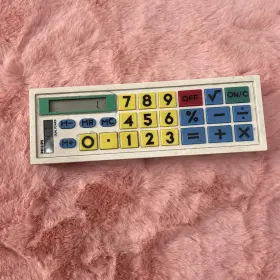 65-525 RADIOSHACK Radio Calculator Pencil Box Lcd Dual