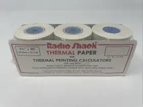 65-706 RADIOSHACK Radio Thermal Printing Calculator Paper