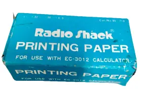 65-713 RADIOSHACK Radio Printing Paper Calculator