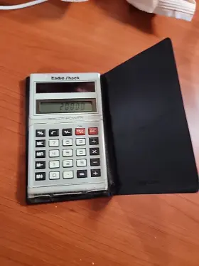 65-851 RADIOSHACK Radio Solar Calculator Cat Wn #2