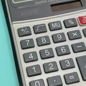 65-898 RADIOSHACK Radio Dual Calculator Readable #3