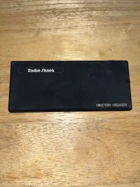 65-943 RADIOSHACK Radio Directory Organizer Cat Batteries