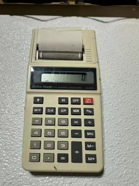 65-956 RADIOSHACK Radio Handheld Calculator Printer Cat #2