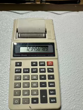 65-956 RADIOSHACK Radio Handheld Calculator Printer Cat #3