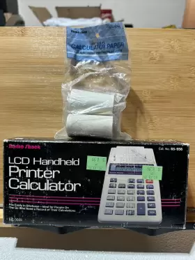 65-956 RADIOSHACK Radio Handheld Calculator Printer Cat