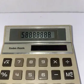 EC-2006 RADIOSHACK Radio Calculator Cat #3