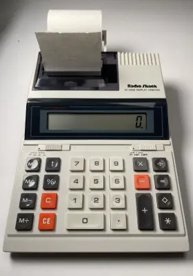 EC-2009 RADIOSHACK Radio Printing Calculator