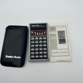 EC-201 RADIOSHACK Vinatge Radio Calculator Cover