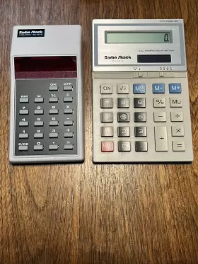 EC-2013 RADIOSHACK Radio Calculators Solar #2