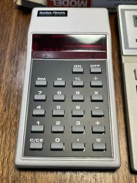 EC-2013 RADIOSHACK Radio Calculators Solar #3