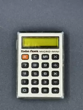 EC-222 RADIOSHACK Radio Micro Mini Calculator EC-222 RADIOSHACK Radio Micro Mini Calculator