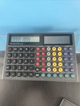 EC-227 RADIOSHACK Radio Conversion Calculator English Solar #2