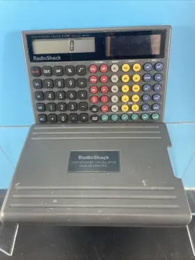 EC-227 RADIOSHACK Radio Conversion Calculator English Solar