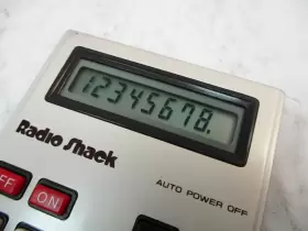 EC-274A RADIOSHACK Radio Statesman Lcd Calculator #3