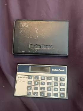 EC-277 RADIOSHACK Radio Mity Calculator Sleeve Repair Battery