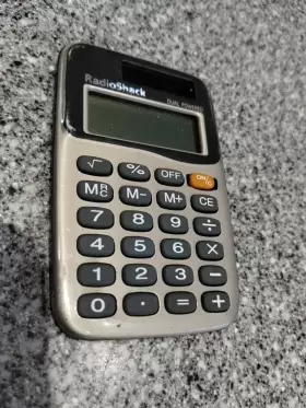 EC-279 RADIOSHACK Radio Pocket Dual Solar Calculator Posting #2