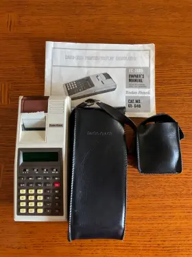 EC-3005 RADIOSHACK Radio Calculator Hong Kong