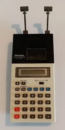 EC-3012 RADIOSHACK Radio Printing Calculator Collectors