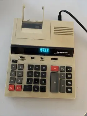 EC-3015 RADIOSHACK Radio Desktop Electric Calculator Adding