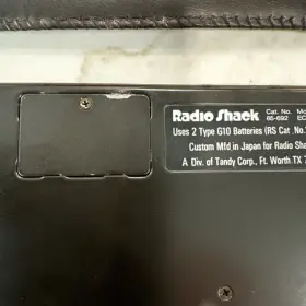 EC-302 RADIOSHACK Radio Mity Chronomath Lcd Calculator Manual #2