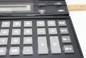 EC-3020 RADIOSHACK Radio Lcd Printing Calculator Office #3